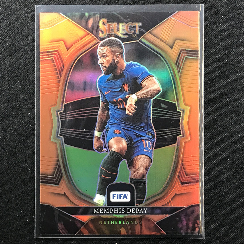 2022-23 Select Fifa Memphis Depay Terrace Orange 26/60