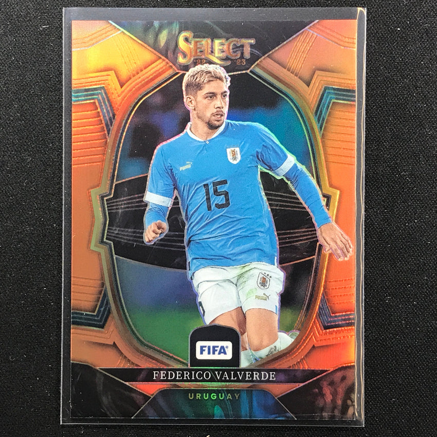 2022-23 Select Fifa Federico Valverde Terrace Orange 54/60