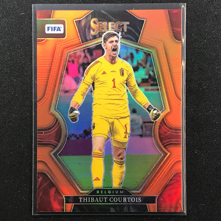 2022-23 Select Fifa Thibaut Courtois Mezzanine Orange 10/60