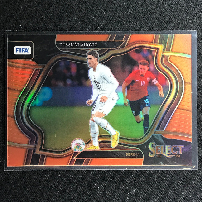2022-23 Select Fifa Dusan Vlahovic Field Level Orange 49/60