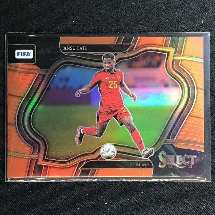 2022-23 Select Fifa Ansu Fati Field Level Orange 19/60