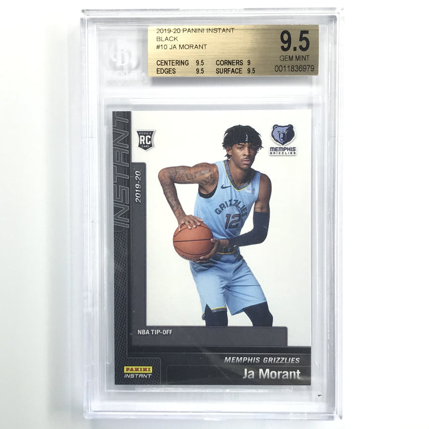 2019-20 Instant Ja Morant Rookie Nba Tip-off Black 1/1 BGS 9.5