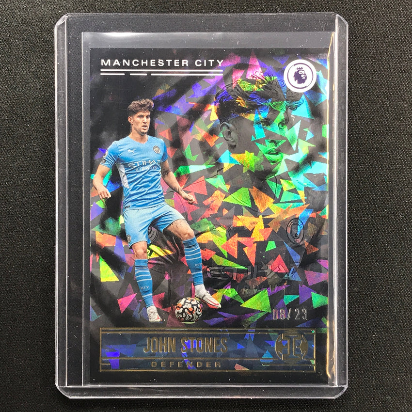 2021-22 Chronicles Epl John Stones Illusions Cracked Ice 8/23