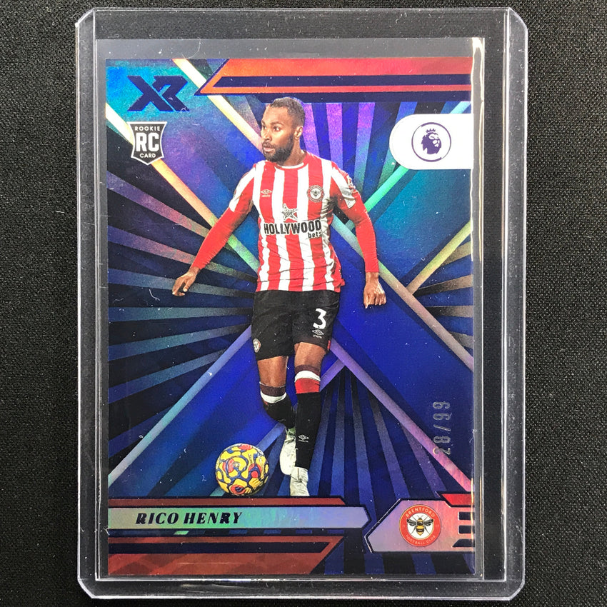 2021-22 Chronicles Epl Rico Henry Xr Rookie Blue 28/99