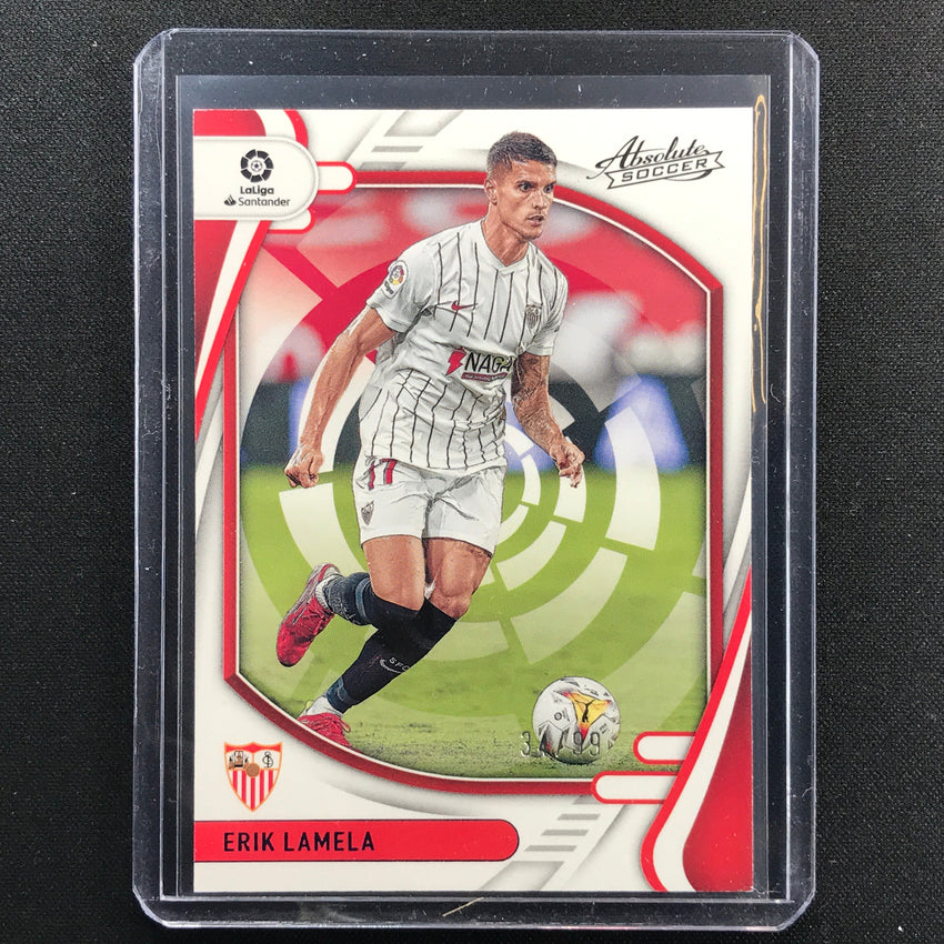 2021-22 Chronicles La Liga Erik Lamela Absolute Blue 34/99