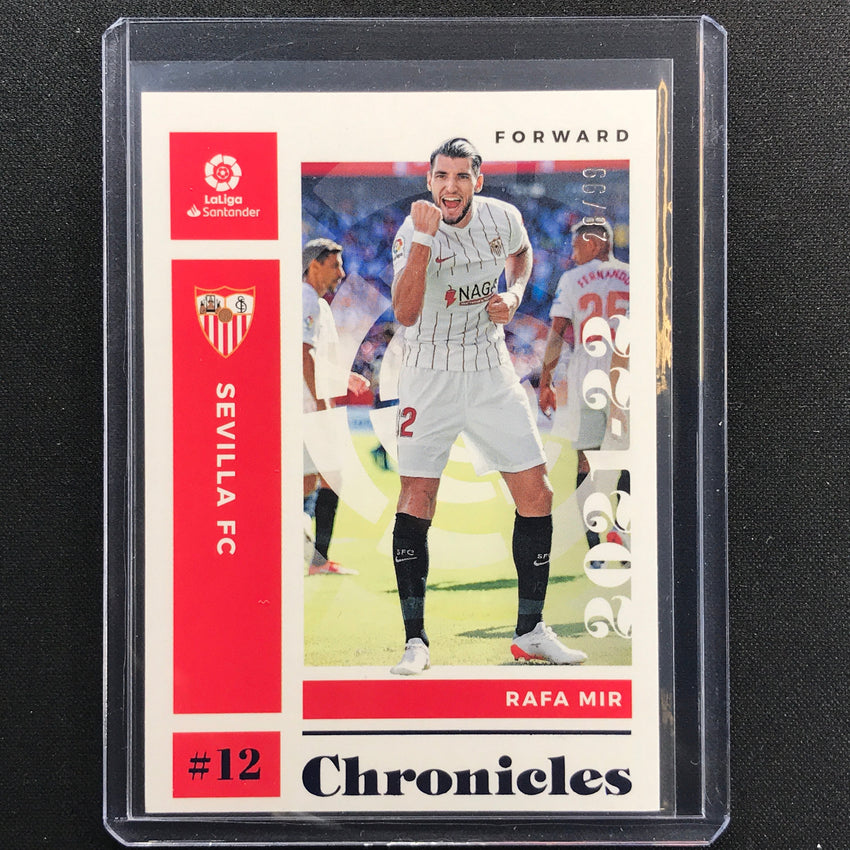 2021-22 Chronicles La Liga Rafa Mir Chronicles Base Set Blue 28/99