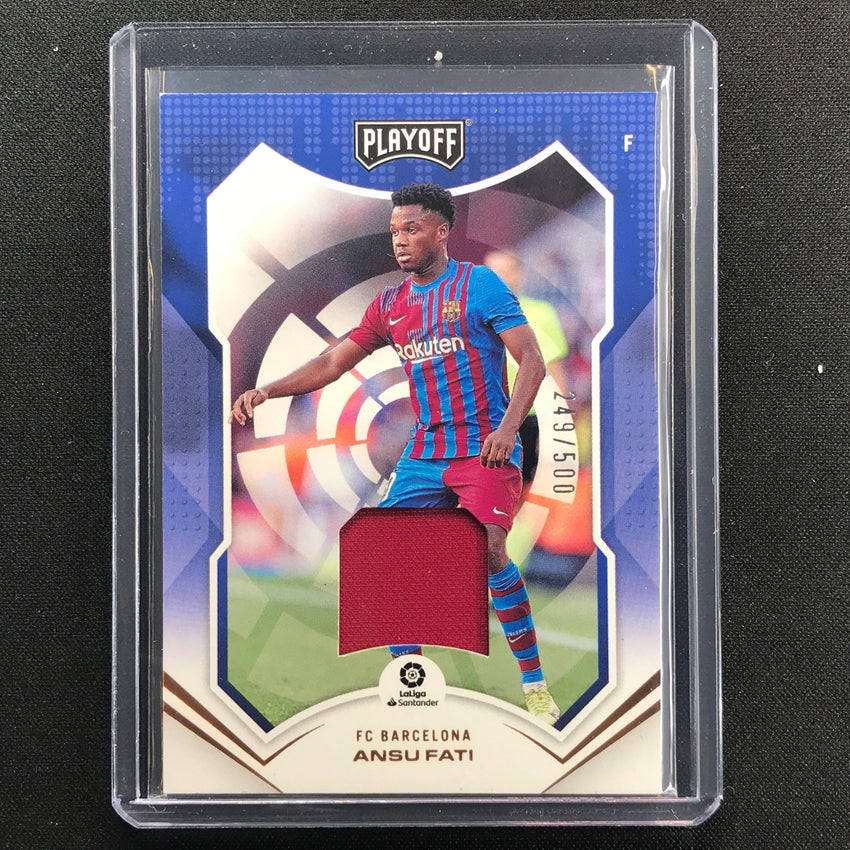 2021-22 Chronicles La Liga Ansu Fati Playoff Bronze Jersey 249/500