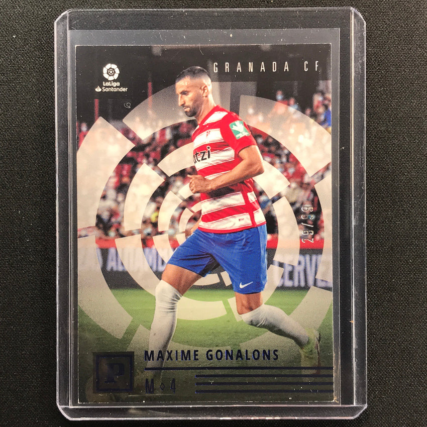 2021-22 Chronicles La Liga Maxime Gonalons Panini Base Set Blue 29/99