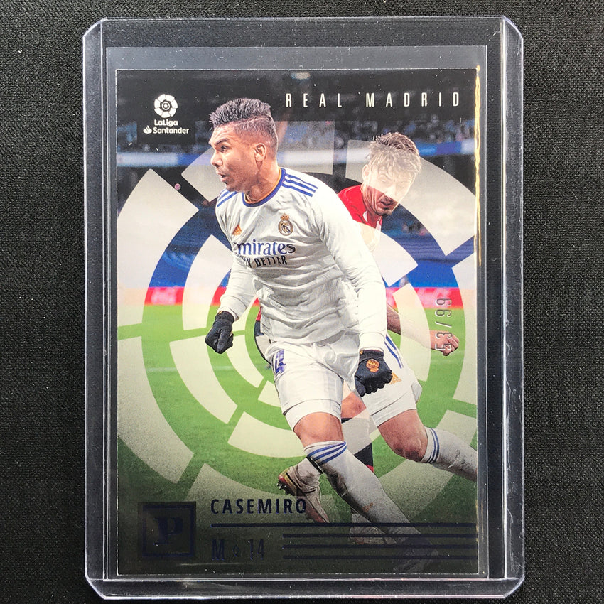 2021-22 Chronicles La Liga Casemiro Panini Base Set Blue 53/99
