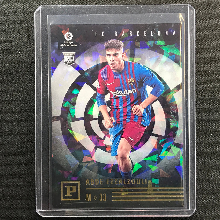 2021-22 Chronicles La Liga Abde Ezzalzouli Panini Base Set Rookie Cracked Ice 9/23