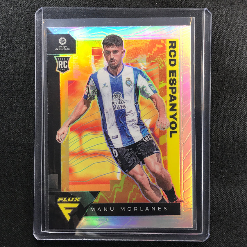 2021-22 Chronicles La Liga MANU MORLANES Flux Rookie Silver Prizm #282