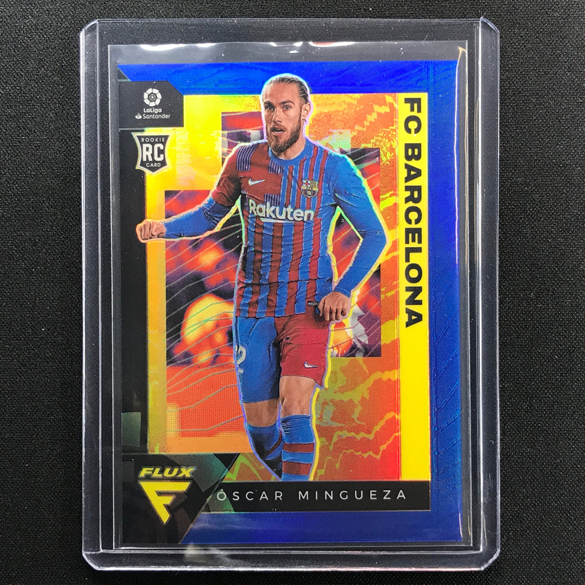 2021-22 Chronicles La Liga Oscar Mingueza Flux Rookie Blue 43/49