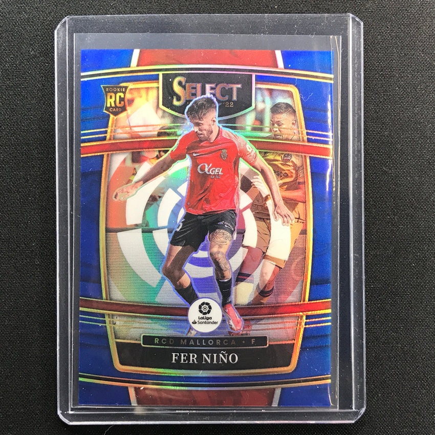 2021-22 Chronicles La Liga Fer Nino Select Rookie Blue 7/49