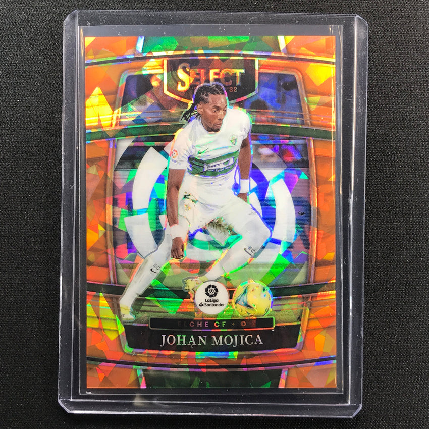 2021-22 Chronicles La Liga Johan Mojica Select Cracked Ice 20/23