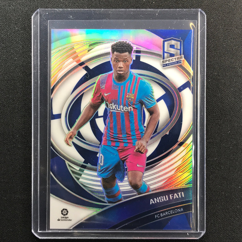 2021-22 Chronicles La Liga Ansu Fati Spectra Blue 37/49