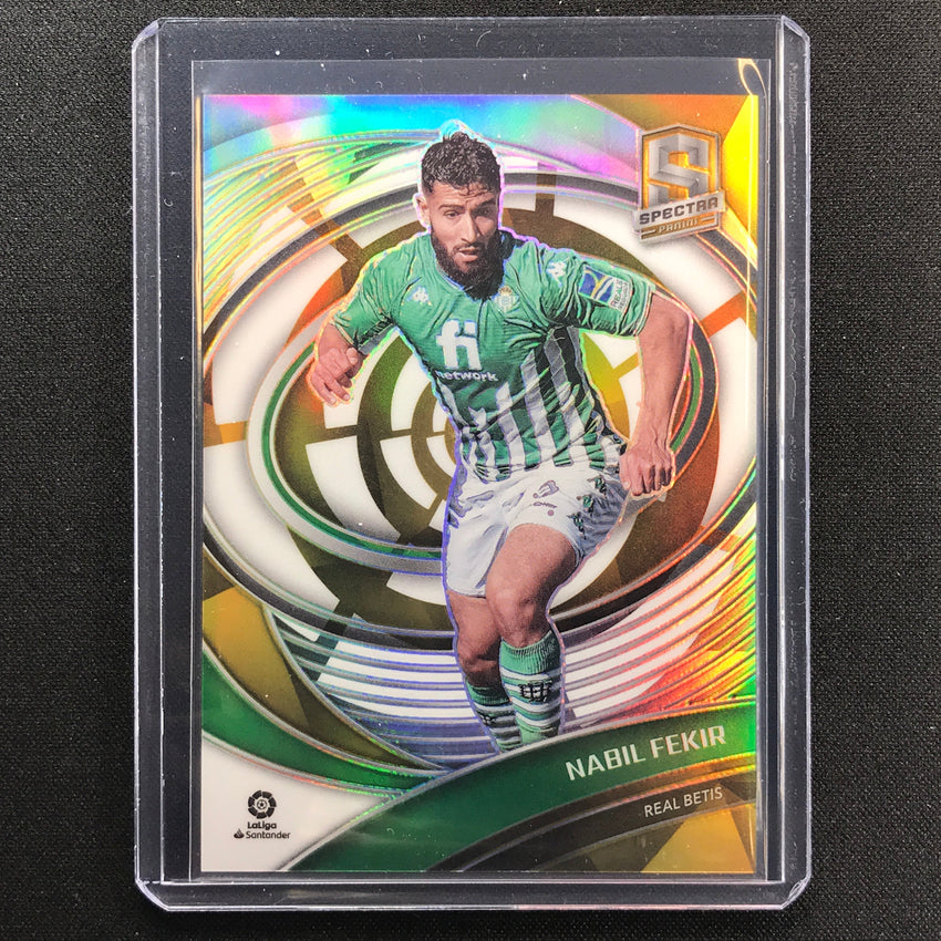 2021-22 Chronicles La Liga NABIL FEKIR Spectra Gold 10/10