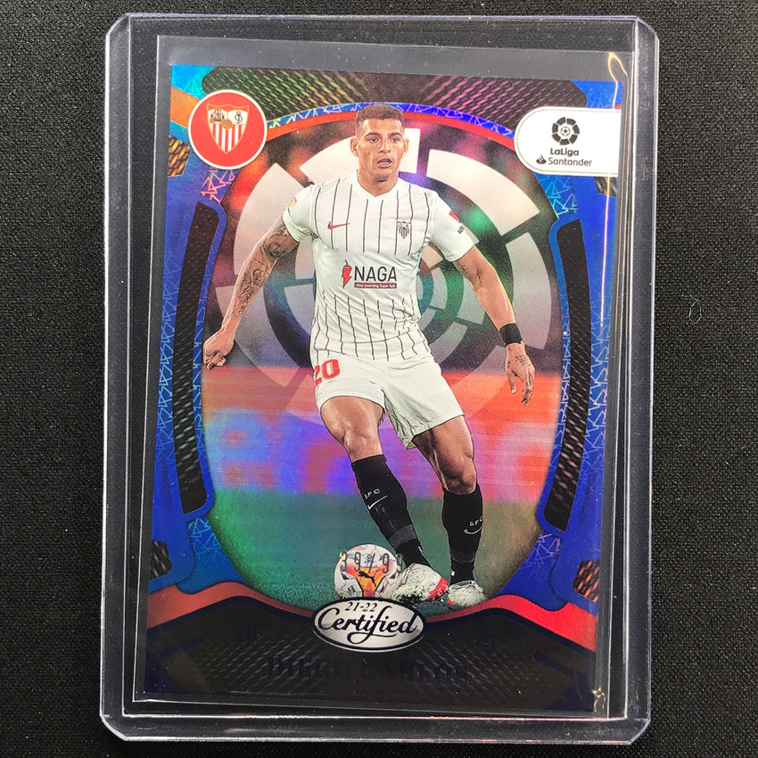 2021-22 Chronicles La Liga Diego Carlos Certified Blue 39/99
