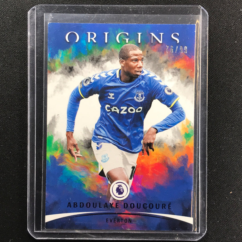 2021-22 Chronicles Epl Abdoulaye Doucoure Origins Blue 76/99