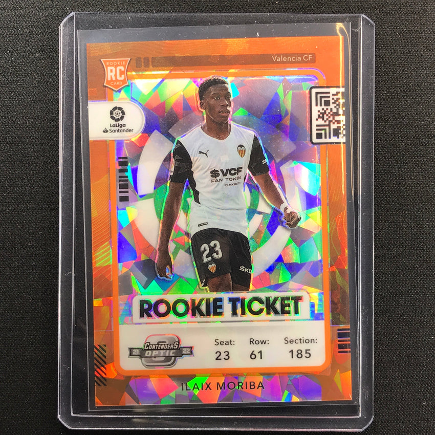 2021-22 Chronicles La Liga Ilaix Moriba Contenders Optic Rookie Cracked Ice 19/23