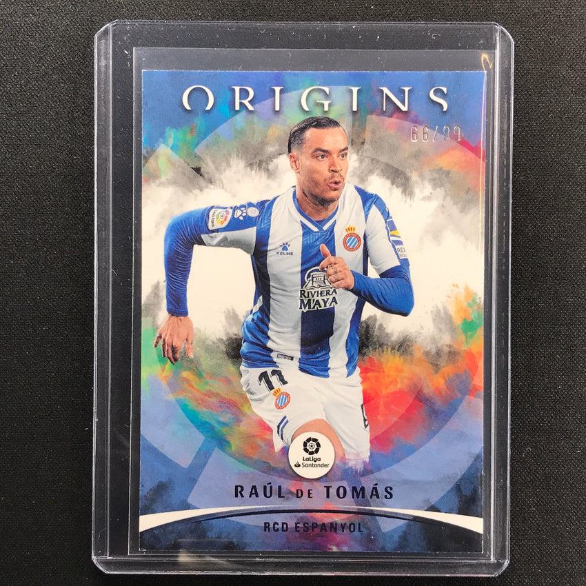 2021-22 Chronicles La Liga Raul De Tomas Origins Blue 66/99