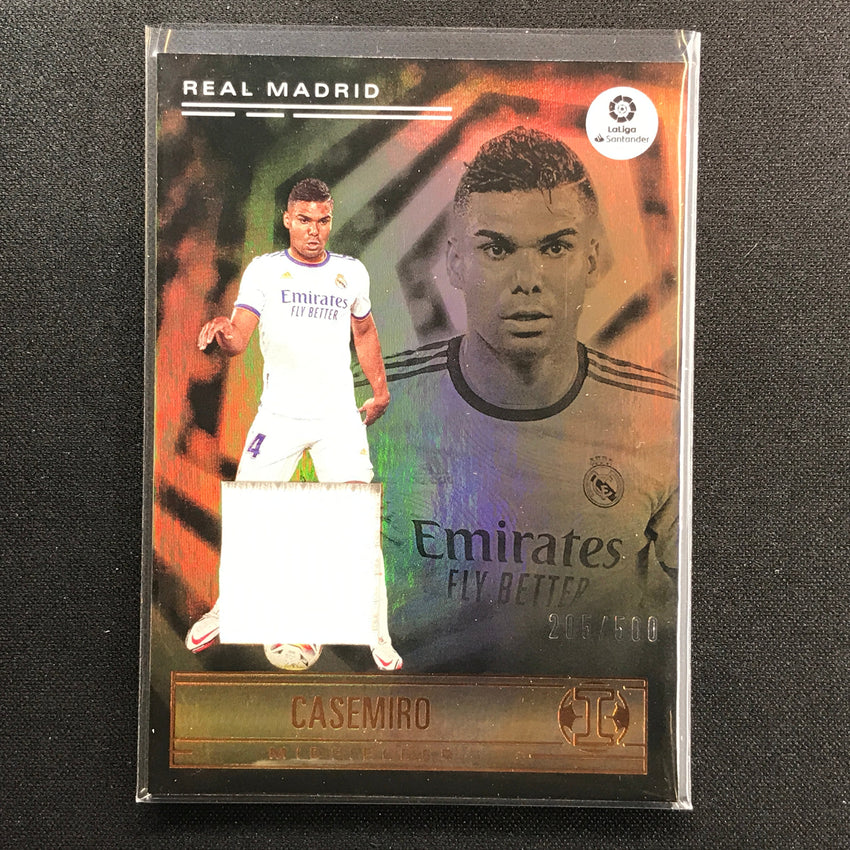 2021-22 Chronicles La Liga Casemiro Illusions Bronze Jersey 205/500