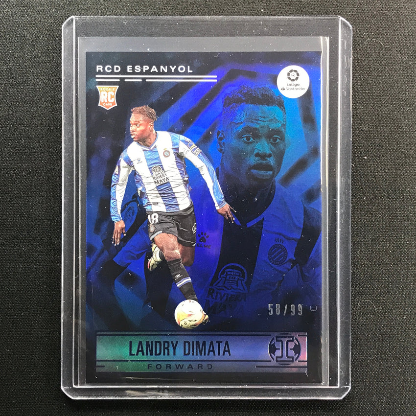 2021-22 Chronicles La Liga Landry Dimata Illusions Rookie Blue 58/99
