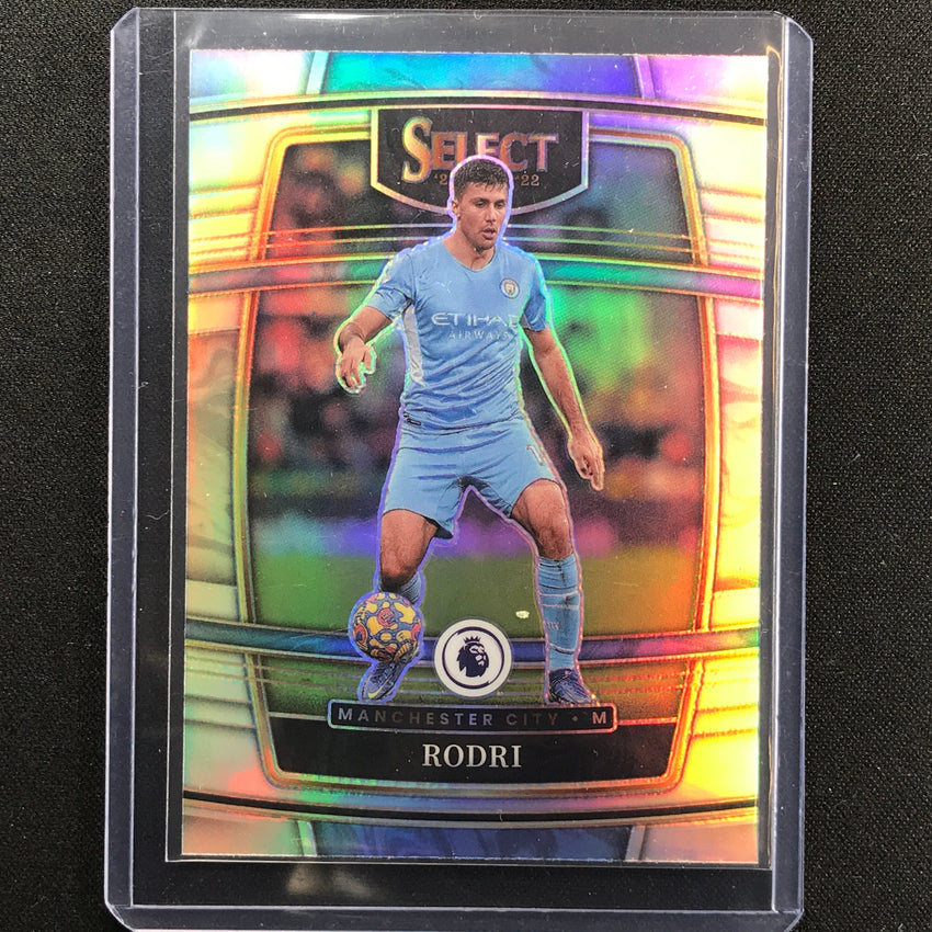 2021-22 Chronicles EPL RODRI Select Silver Prizm #236