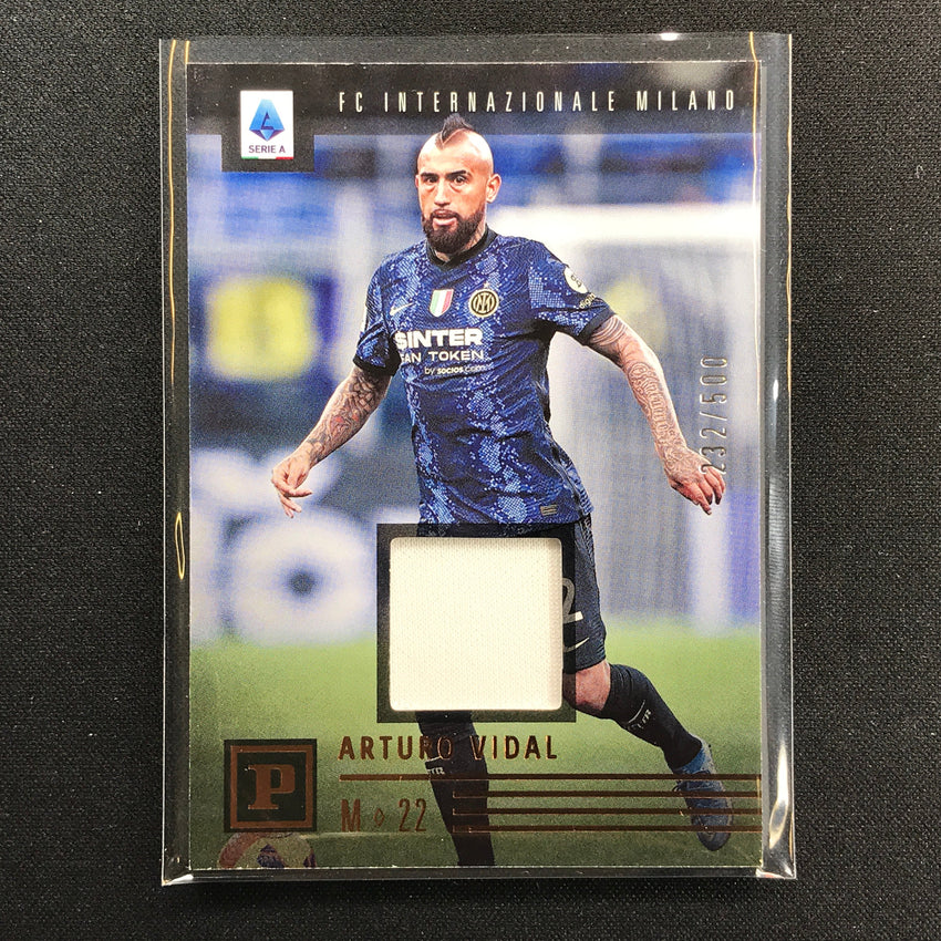2021-22 Chronicles Serie A Arturo Vidal Panini Base Set Bronze Jersey 232/500