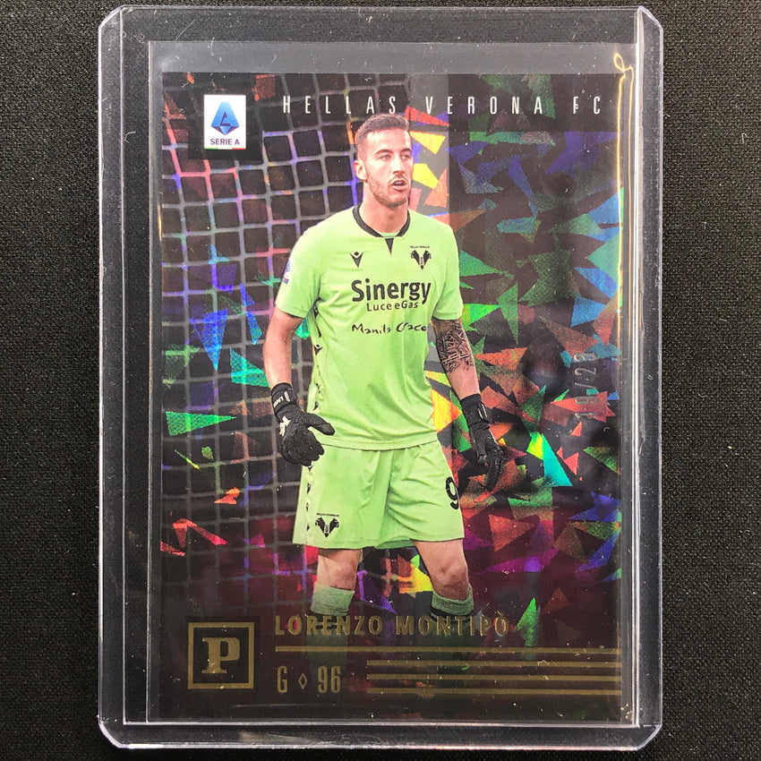 2021-22 Chronicles Serie A Lorenzo Montipo Panini Base Set Cracked Ice 19/23
