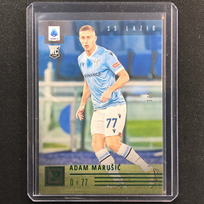 2021-22 Chronicles Serie A Adam Marusic Panini Base Set Rookie Green 3/5