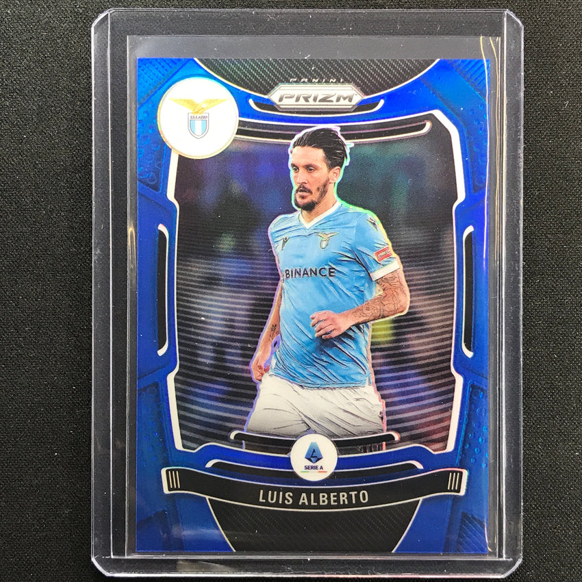 2021-22 Chronicles Serie A Luis Alberto Prizm Blue 3/49