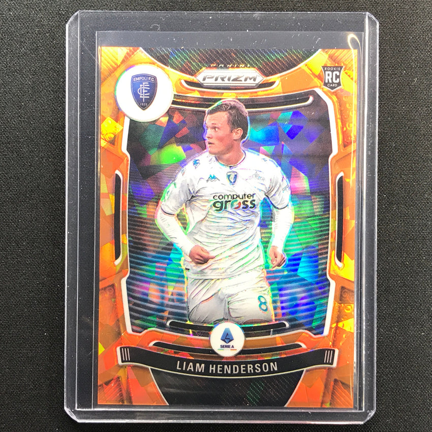 2021-22 Chronicles Serie A Liam Henderson Prizm Rookie Cracked Ice 16/23