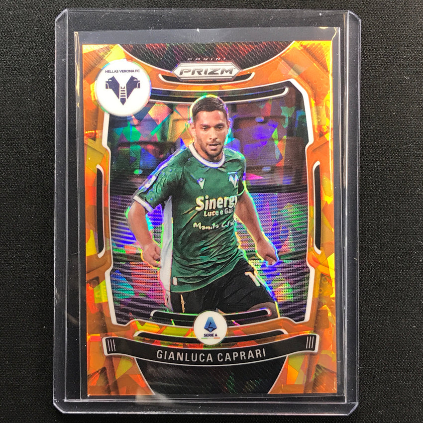 2021-22 Chronicles Serie A Gianluca Caprari Prizm Cracked Ice 16/23