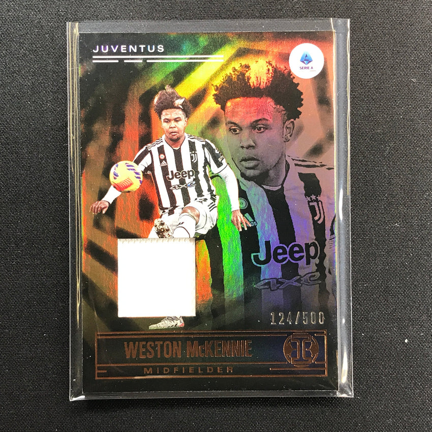 2021-22 Chronicles Serie A Weston Mckennie Illusions Bronze Jersey 124/500
