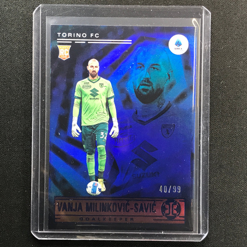 2021-22 Chronicles Serie A Vanja Milinkovic-savic Illusions Rookie Blue 40/99