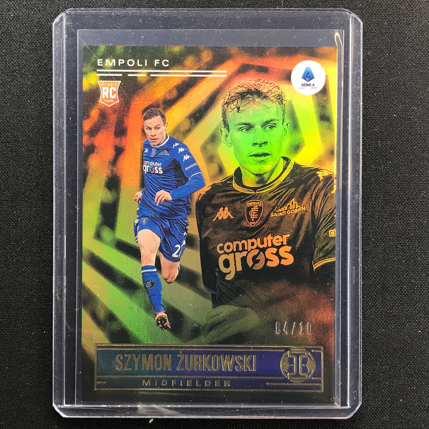 2021-22 Chronicles Serie A Szymon Zurkowski Illusions Rookie Gold 4/10