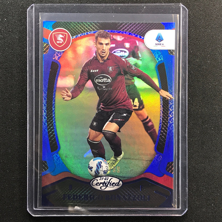 2021-22 Chronicles Serie A Federico Bonazzoli Certified Blue 13/99