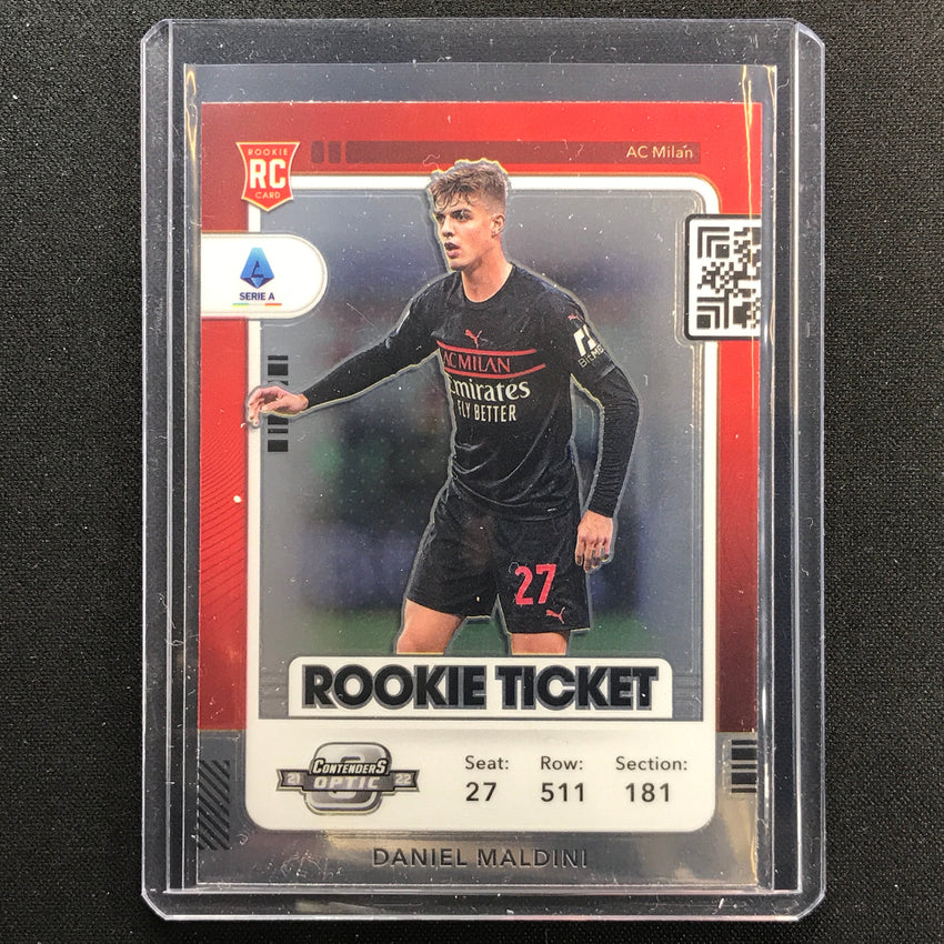 2021-22 Chronicles Serie A DANIEL MALDINI Contenders Optic Rookie Base #293