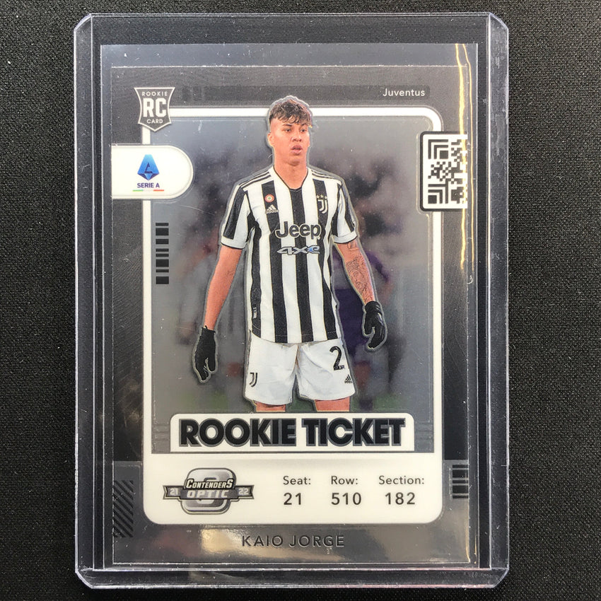 2021-22 Chronicles Serie A KAIO JORGE Contenders Optic Rookie Ticket Base #297