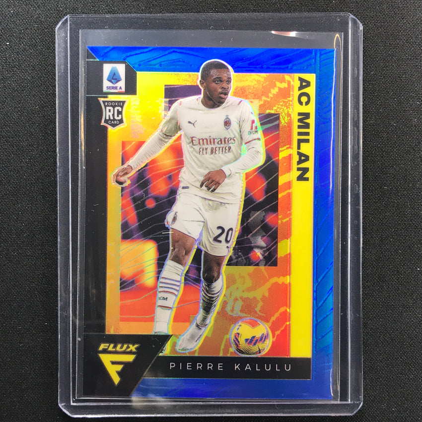 2021-22 Chronicles Serie A Pierre Kalulu Flux Rookie Blue 24/49