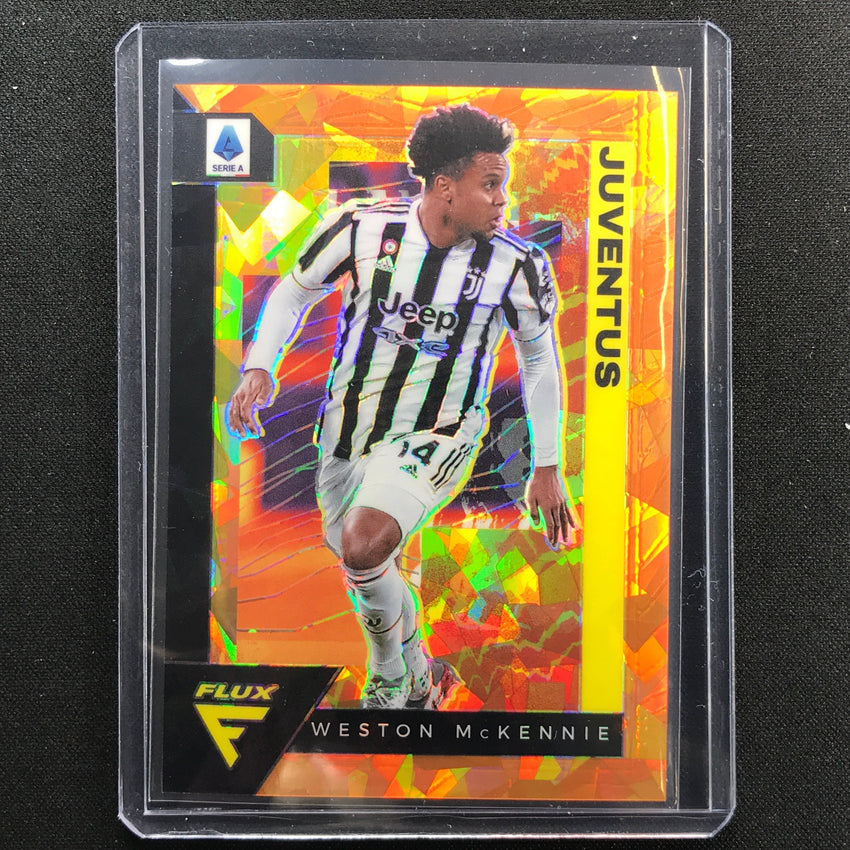 2021-22 Chronicles Serie A Weston Mckennie Flux Cracked Ice 20/23