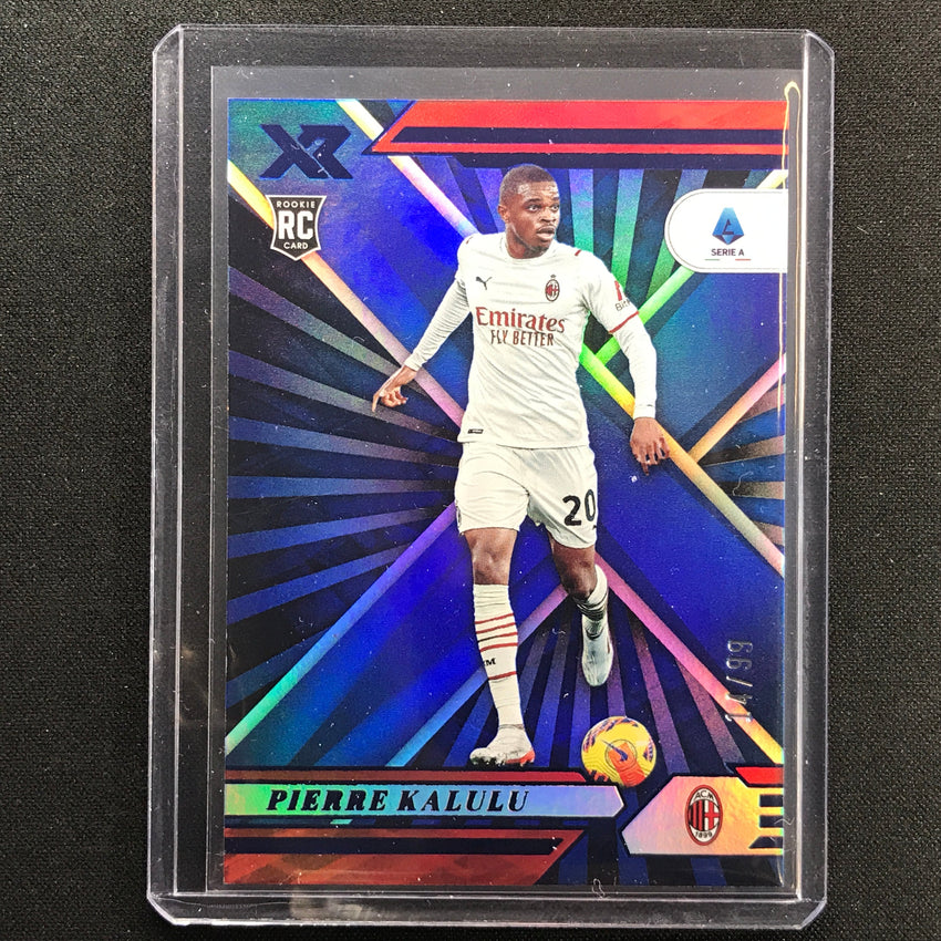 2021-22 Chronicles Serie A Pierre Kalulu Xr Rookie Blue 14/99