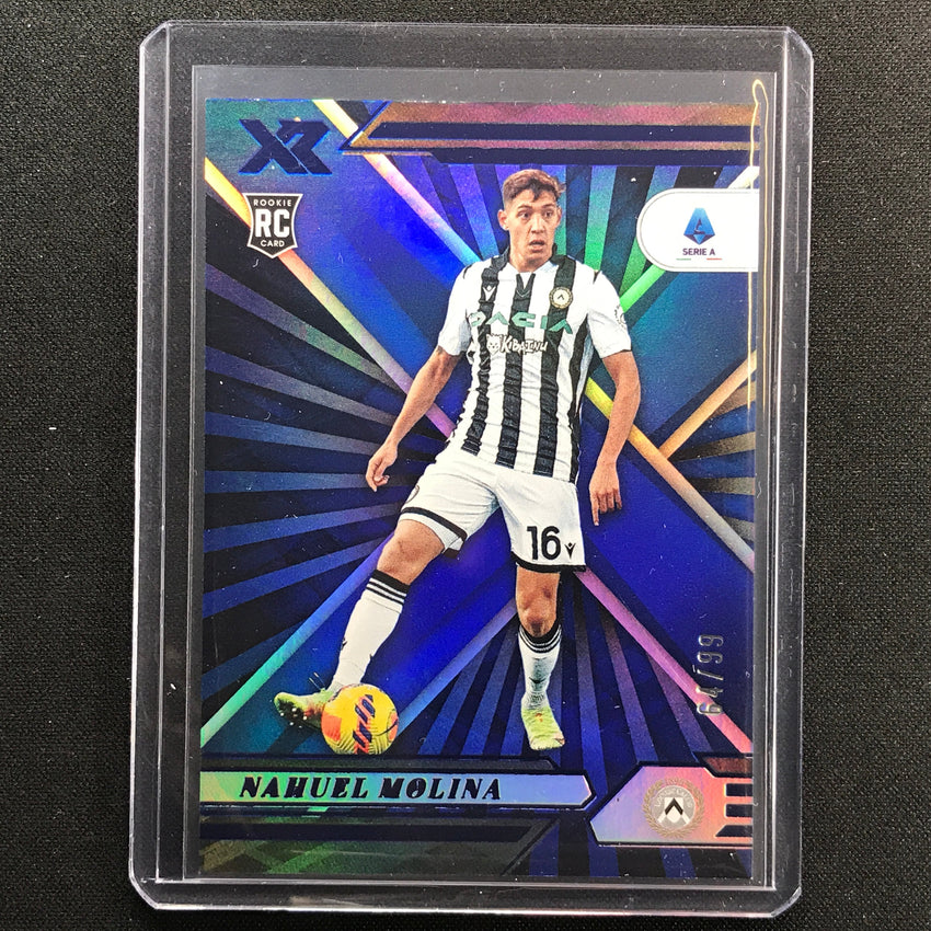 2021-22 Chronicles Serie A Nahuel Molina Xr Rookie Blue 64/99