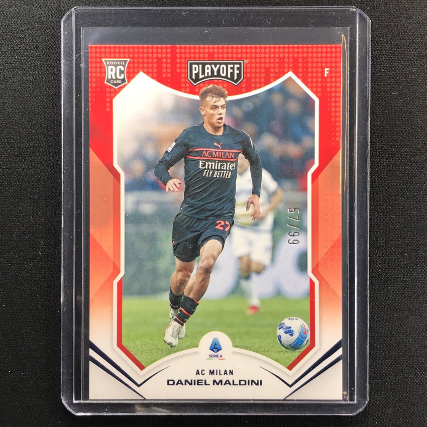 2021-22 Chronicles Serie A Daniel Maldini Playoff Rookie Blue 57/99