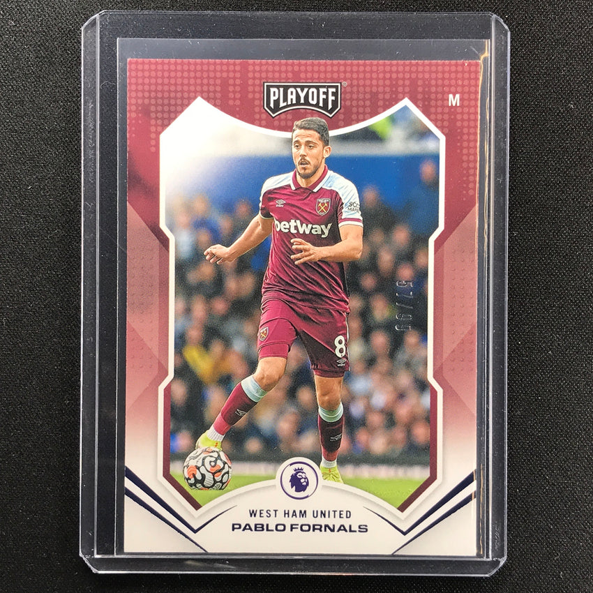 2021-22 Chronicles Epl Pablo Fornals Playoff Blue 57/99