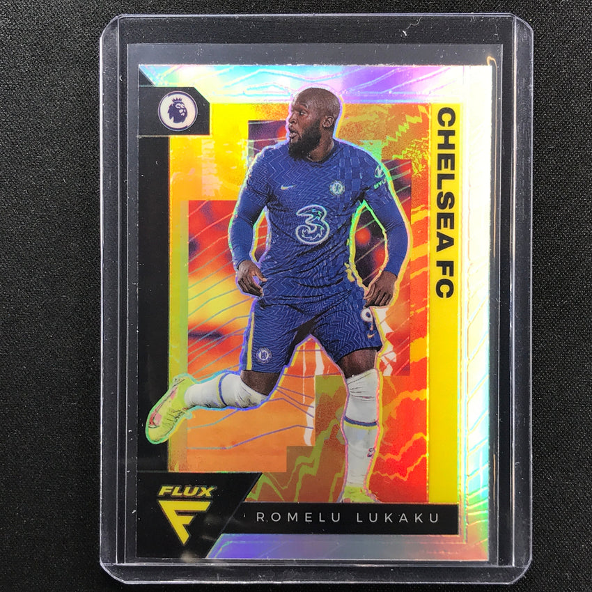 2021-22 Chronicles EPL ROMELU LUKAKU Flux Silver Prizm #278