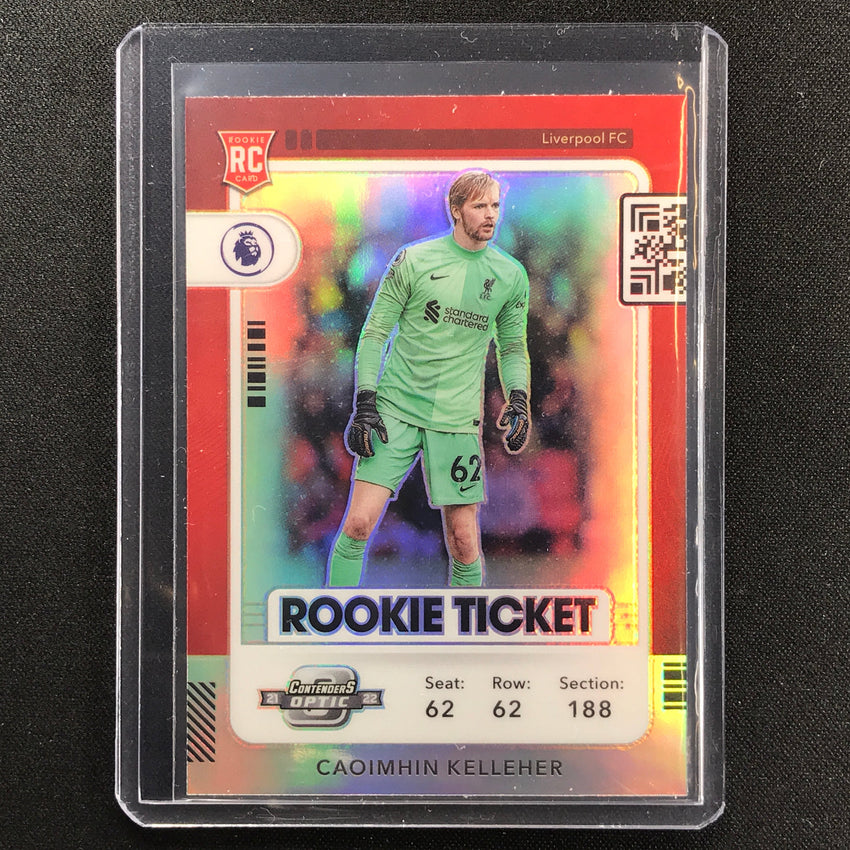 2021-22 Chronicles Epl Caoimhin Kelleher Contenders Optic Rookie Silver No 300