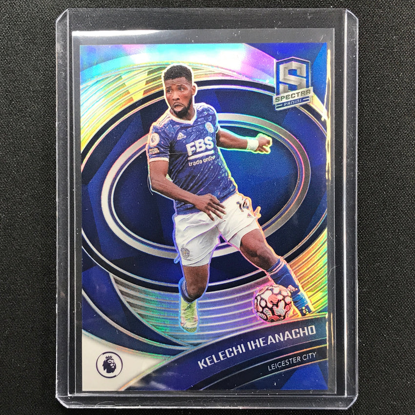 2021-22 Chronicles Epl Kelechi Iheanacho Spectra Blue 7/49