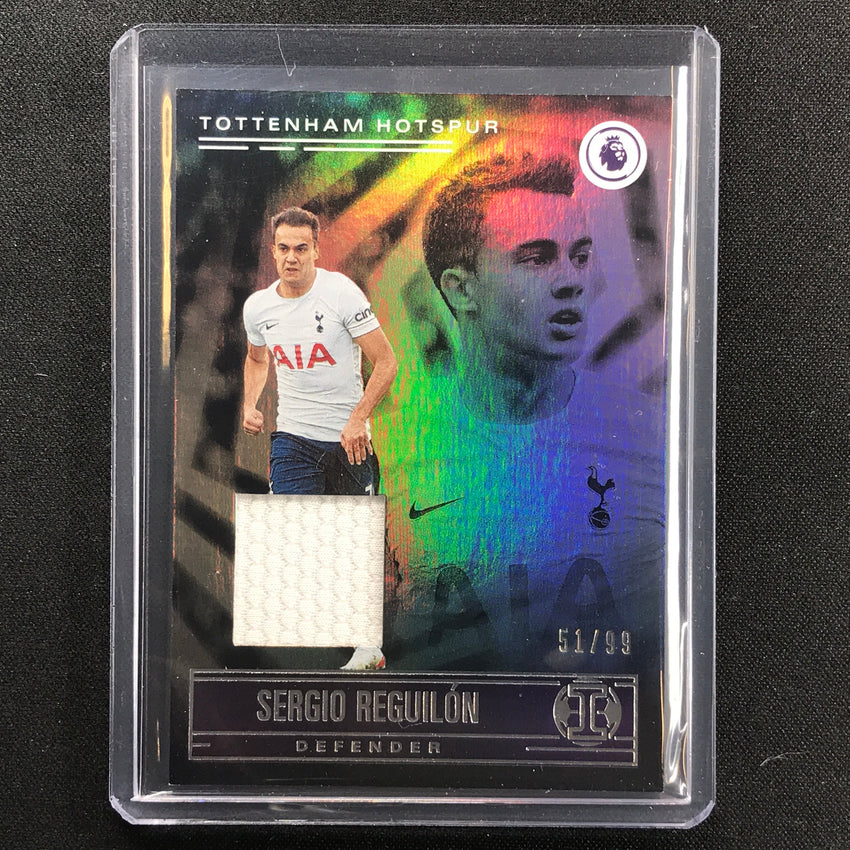 2021-22 Chronicles Epl Sergio Reguilon Illusions Silver Jersey 51/99