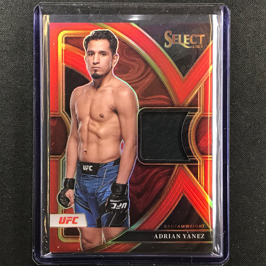 2023 Select Ufc Adrian Yanez Selective Swatches Relic Red 15/99